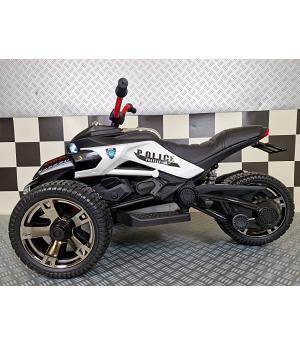 MOTO INFANTIL SPYDER POLICÍA 12 VOLTIOS DE 3 RUEDAS -  INDA348- c4k0003P